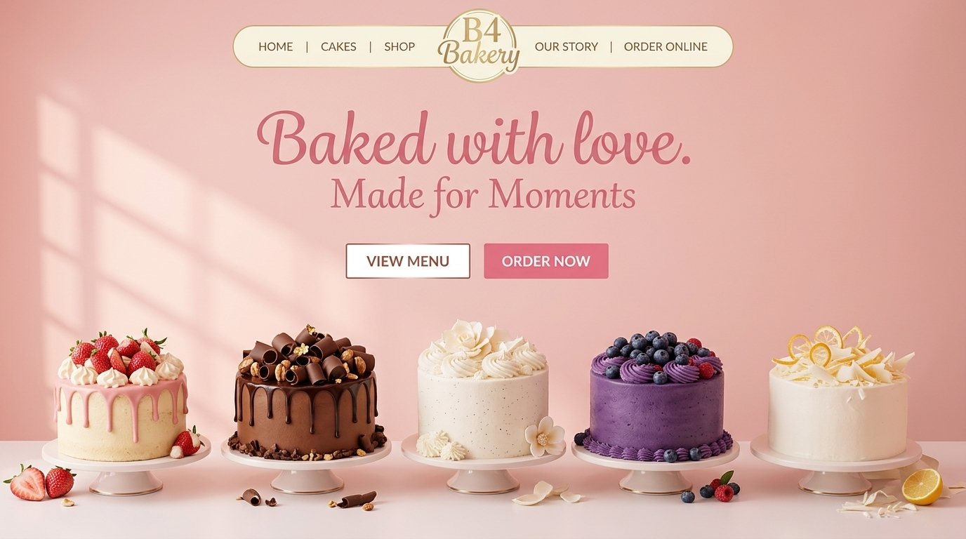 B4 Bakery Web